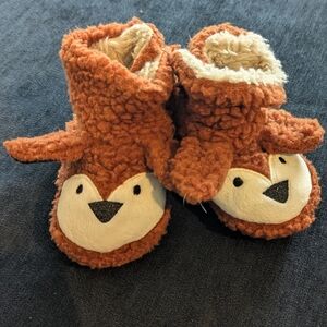 Bass Pro Shops Fox Kids Slippers - Brown